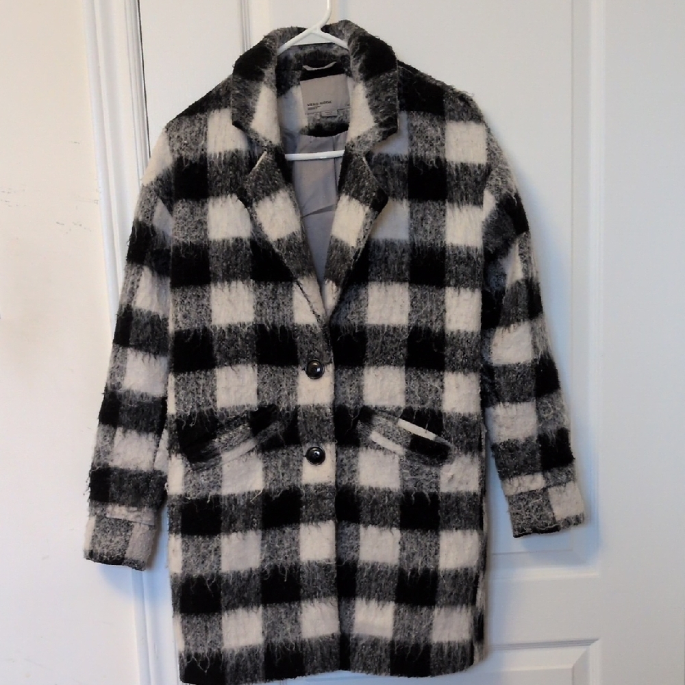 Vero Moda Gray and White Textured Jacket